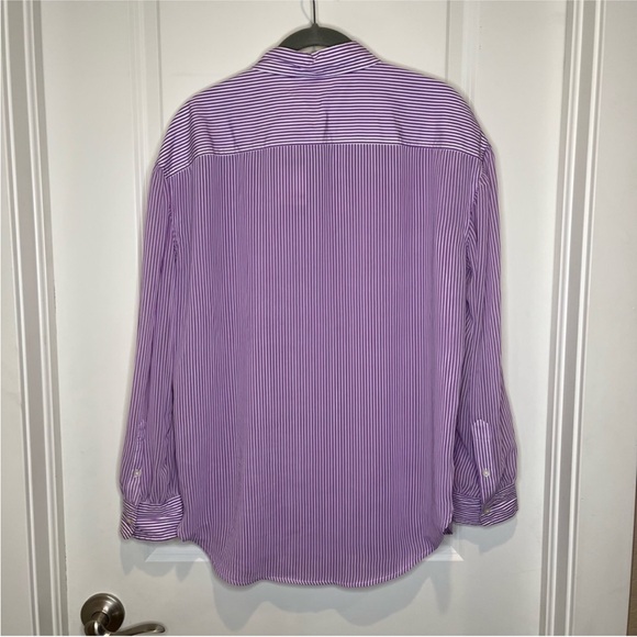 NWT Ralph Lauren Striped Broadcloth Shirt - Picture 5 of 9